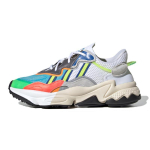 Adidas Originals Ozweego Hingavad Madalad Spordikaduaalsed Jalan&otilde;ud Valge Mitmev&auml;rviline Teismeliste Tossud FV7368 35.5 gray