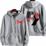 Meeste S&uuml;gisene Kampsun-Kapuutsikas Green Day Saviors Tr&uuml;kitud T&otilde;mblukuga Pullover &Uuml;hev&auml;rvilised R&otilde;ivad L&otilde;tv Harajuku Hip Hop Topid M