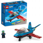LEGO City Stunt Plane 60323, klotsm&auml;nguasi kingituseks poistele ja t&uuml;drukutele alates 5. eluaastast.