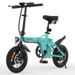 Elektriline jalgratas Kokkupandav ESKUTE F100 250W Mootor Linnas&otilde;iduks Elektriline jalgratas Tippkiirus 25Km/h 36V 9AH S&otilde;iduulatus 60Km Kandev&otilde;ime 120Kg Have accelerator sinine