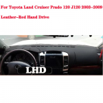 Toyota Land Cruiser Prado 120 J120 2003~ 2009 2006 2007 2008 jaoks Libisemisvastane Nahast Matt Armatuurlaua Kate Padi P&auml;ikesekaitse Tarvikud