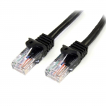 Cat5e UTP v&otilde;rgukaabel - STARTECH - 2m - RJ45 M/M - Katkestusvastane - Must