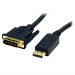 C&acirc;ble adaptateur - StarTech - DP2DVI2MM6 - 1,8 m - R&eacute;solution 1920 x 1200 - Connecteur Or