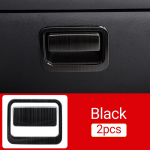 Toyota RAV4 XA50 - 2022 2023 RAV 4 h&uuml;briid-roostevabast terasest auto hoiukasti teise piloodi k&auml;epideme kausikaane trimmile must