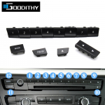 Auto armatuurlaua konsooli raadio CD-m&auml;ngija l&uuml;liti nupu kate BMW 3. seeria M3 M4 F20 F21 F22 F23 F30 F32 F35 F34 F36 F45 jaoks Button-1