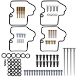 Karburaatori remondikomplekt, tihendid, pihustid, sobivad Yamaha YZF R6 600 1999 2000 2001 2002 jaoks must
