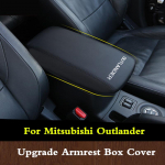 Mitsubishi Outlander 2013 2016 2018 nahast auto k&auml;etugede padi keskkonsooli k&auml;etugede kasti panipaiga katte kaitse Outlander-red
