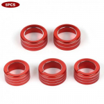 AudioAir Conditioner Switch knob Cover Trim Ring For 4Runner 10+ Accessories