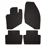 Dywaniki samochodowe gumowe do: Volvo S60 I liftback (2000-2009) - czarne, dopasowane