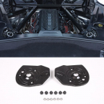 ABS Punane Chevrolet Corvette C8 Stingray Z51 Z06 jaoks - Auto Tagumise Amorditorni &Uuml;lemine Kaitsekate Lisatarvikud Style B carbon fiber