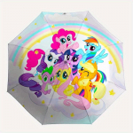 1 tk My Little Pony Automaatselt avanev/sulguv Kokkupandav Kaasaskantav Armas V&auml;lisvarikatus 8-ribilise konstruktsiooniga Naistele/Meestele, Aastaringselt kasutatav 0901084