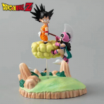 Dragon Ball Sun Goku Chichi Anime Kuju Somersault Cloud Mudel Nukud Figuriin Dekor Tegevuskujud Kollektsioonid M&auml;nguasjad Laste Kingitused
