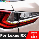 LEXUS RX 2016 2017 2018 jaoks Kroomitud Auto Tagatulede Kulmukarva Kate Tagatulede Silmalaugude Liistud Tarvikud
