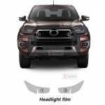 TOYOTA HILUX INVINCIBLE SOFORT V -24 jaoks Auto Kaitsekile Esitulede Peeglikile TPU L&auml;bipaistev Kriimustuskindel Kleebis Transparent