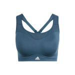 Adidas TLRD Impact K&otilde;rge toega rinnahoidja kolme triibu logoga Kiiresti kuivav K&otilde;rge intensiivsusega fitnessi spordirinnahoidja Naiste aluspesu Tume sinine IL2891 AXSB