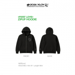 (T&Otilde;MBLUKSUGA KAPUUTSIUS) XLOV [ESIMENE ARMastus] 1. aastap&auml;eva F&Auml;NNIKONTSERDI MD ZIP UP HOODIE