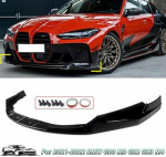 BMW M3/M4 G80/G82 2021+ Esipamperi Lipi Nurga Kile&uuml;mbrisega Modifikatsioon Piano Black