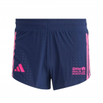 Adidas Split BMW Berliini Maraton 2025 Jooksuslim Fit Keskmise v&ouml;&ouml;kohaga Elastsed Jooksup&uuml;ksid Naiste p&uuml;ksid KE1175 L