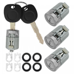 4 tk Ukseluku silinder ja 2 v&otilde;tit Chevrolet Express 1500 2500 3500 2001 - 2010 jaoks