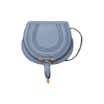 Chloe Marcie Tassel Reguleeritava &Otilde;larihmaga Krokodillinahast Crossbody Kott V&auml;ike Naiste crossbody kott Sinine CHC22-AS680I31-484 Basic Set (Bag+Dust Bag)