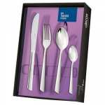 M&eacute;nag&egrave;re 24 pi&egrave;ces - Toscana - Inox 18/10 - Compatible lave-vaisselle - Ensemble pour 6 couverts