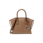 Michael Kors Avril Reguleeritav Eemaldatav &Otilde;larihm H&otilde;bedased Kinnitusdetailid Mini Nahast &Otilde;la Crossbody Kott Naiste k&auml;ekotid 35F4S4VC0L-DRIFTWOOD Basic Set (Bag)