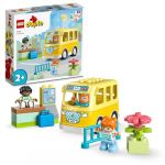 LEGO Duplo Linna koolibussi m&auml;nguasi, suurep&auml;rane kingitus s&uuml;nnip&auml;evadeks, j&otilde;uludeks ja haridusm&auml;nguasjadeks poistele ja t&uuml;drukutele vanuses 1,5, 2 ja 4. T&auml;iuslik teesklemiseks