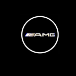 2 tk HD Auto Tervitusukse Valgustid Mercedes Benz E-klassile C-klassile A-klassile B-klassile GLB GLC GLE Amg LOGO Projektorlamp Auto Dekor 4PCS