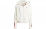 Adidas Future Icons t&auml;islukuga kapuutsiga jakid Mantlid Naiste Jadesinine Valge IS3679 XL valge
