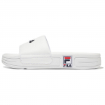 FILA Rubber Sole Slide Slippers Unisex White 1SM01926E_100 230