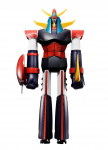 TAMASHII NATIONS Jumbo Machinder Brave Raideen umbes 600 mm pikkune PE ABS PVC-ga v&auml;rvitud liikuv figuur.