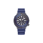Seiko Prospex Seeria P&auml;ikesej&otilde;ul t&ouml;&ouml;tav Spordikell Sukelduja P&auml;ikesej&otilde;ul t&ouml;&ouml;tav Kvartsmehhanism Silikoonrihm Meeste k&auml;ekellad Must SNE533J1 Blue Strap