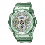 Casio G-SHOCK Meeste Vaik 200M Veekindel Digitaalne P&otilde;rutuskindel Kvartsikell GMA-S120GS-3A roheline