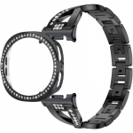Naiste rihm SAMSUNG Galaxy Watch8 40mm 44mm LTE jaoks, rihm koos &uuml;mbrisega, s&auml;delev l&auml;ikiv t&auml;hevalgus, asendusrihm, kaitsekate Galaxy Watch8 40mm