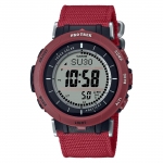 Casio Meeste Vaik 100M Veekindel Analoog-Digitaalne &Auml;ratuskell Quartz PRG-30B-4 punane