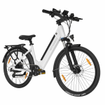 WITAMBIKE W275 T&ouml;&ouml;le s&otilde;itmiseks m&otilde;eldud elektriratas, 36V 13AH sisemine aku, 27,5 x 2,10 rehvid valge