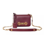 Versace Icon Medusa &uuml;mmargune embleemiga klapiga ketiga nahast minikott &otilde;lakott naistele lilla DBFG305-DV2T-KSROT Basic Set (Bag+Dust Bag)