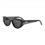 Dior Logo Kassikujulised P&auml;ikeseprillid Naiste p&auml;ikeseprillid Must DIORGLOW-B1I-10A0 54,Black