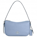 Coach Kaylee 23 Logoga Nahast &Otilde;lakott Keskmine Naiste &Otilde;lakott Sinine CY707-SVPUB Basic Set (Bag+Dust Bag)