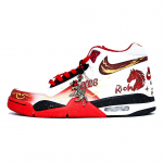 Nike Flight Legacy libisemiskindel kulumiskindel libisemiskindel kulumiskindel keskmise k&otilde;rgusega vintage korvpallijalatsid BQ4212-100(team910-) 40