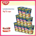 Nissin tassinuudlid mereandide maitsega (12-pakk)