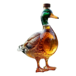 Pardi Viski Dekanteerija, Sirge Bourboni Klaaspudel Korgiga, 350ml Uudne Alkoholi Dosaator Kodubaari jaoks, Unikaalne Kingitus Meestele brown