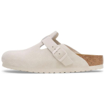 Birkenstock Boston pehme sisetallaga seemisnahast antiikvalged unisex tossud 1027667 37 beige