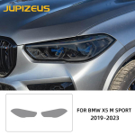 BMW X5 G05 M Sport 2019 2020 2021 2022 2023 jaoks N&auml;htamatu TPU Esitulede Kaitsekile L&auml;ikiv V&auml;rvikaitse Kate 2tk Eelt&ouml;&ouml;deldud Komplekt. Smoked headlightfilm gray
