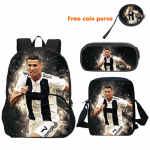 Ronaldo 3tk komplekt Seljakott Spordikott &Otilde;lakott K&uuml;ljekott CR Seljakott Jalgpallit&auml;ht Koolikotid Poistele T&uuml;drukutele Parim Kingitus