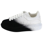 Alexander McQueen Suurtesuuruses Tennisking 'White Black Velvet Spray' Naiste 586388WHWM19034 35 white
