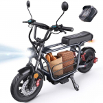 Elektrit&otilde;ukeratas iScooter DX5 Istme/Korvi/Koti jaoks - 1500W - 72 km - 4 kiirust - 55KM/H - 48 V 15,6 Ah - Vargusvastane funktsioon - Maastik