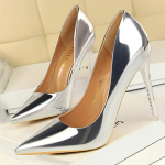 Naiste K&otilde;rge Kontsaga Kingad Moodsad Elegantse Terava Otsaga Stiletto Kingad Naistele Pulmakleidid Peokleit Suurus 42 Tacones 38 white