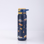 Lastele tr&uuml;kitud roostevabast terasest isoleeritud veepudel k&otilde;rrega kaanega 600ml 800ml V&auml;litingimustes kaasaskantav termospudel Kooli reisimiseks 600ml Gradient Silk Print