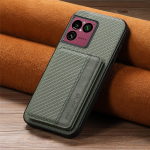 Kott Sony Xperia 1 VIII jaoks PU Nahast Klapp-rahakott Kaardihoidjaga Kate Sony Xperia1 VIII jaoks Magnetiline P&otilde;rutuskindel Jalg Telefonikott Sony Xperia 1 VIII roheline